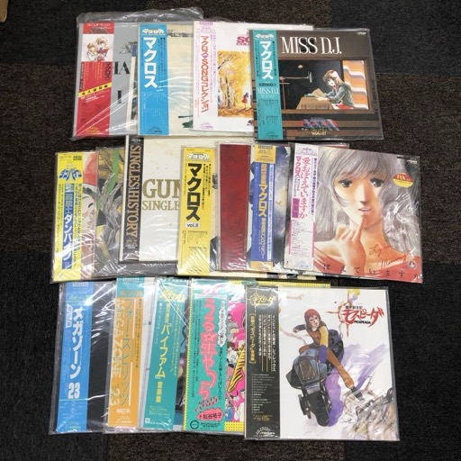 超時空要塞マクロス 機動戦士ガンダム バイファム うる星やつら など アニメ LP レコード まとめて